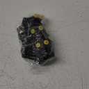 Ice Cleats Snow Traction Cleats Crampons for Shoe and Boots Non-Slip Overshoe for Walking on Snow and Ice Rubber Walking Cleats Anti Slip Crampons (Small(2.5- 4 men/4-5.5 women))