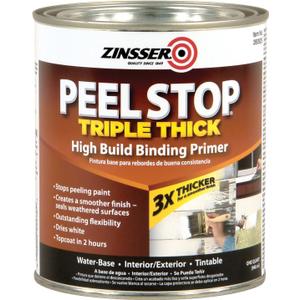 Zinsser Peel Stop Triple Thick High Build Binding Primer (32 Fl Oz (Pack of 1)) Zinsser Peel Stop Triple Thick High Build Binding Primer (32 Fl Oz (Pack of 1))