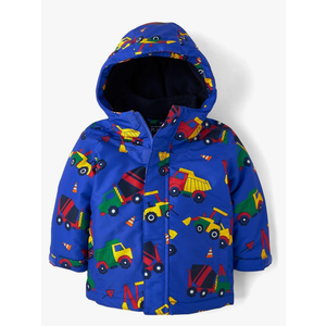 The Children's Place Baby Boys' and Toddler Heavy 18-24  MM in 1 Winter Jacket, Wind Water-Resistant Shell, Fleece Inner