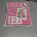 3 x Zopeal 3 Tier Winter Cupcake Stand Snowman Cake Holder Cardboard Xmas Cupcake Holder Snowflake Round Shape Cake Stand for Winter Frozen Holiday New Year Wedding Birthday Party Supplies