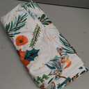 JSD Poinsettia Christmas Duvet Cover Set King Size, 3 Piece Soft Printed Microfiber Comforter Covers Zipper Closure