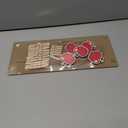 Back To School Decoration - 13'' x 5.5'' Welcome Wooden Sign With 5 Hanging Apples - Photo Hanging Display Picture Board with 30 Clips - Wall Art Classroom Wall Plaque Decor & Supplies - A01