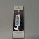 ULTIMAL Paracord Band Compatible with Apple Watch for 49mm, Braided Strap Design for Men Outdoors (Black/Rainbow, 42/44/45/49MM)