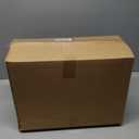 29" Artificial Hanging Flowers Potted Plants - 2 Set for Outdoor Fall Decoration,Faux Petunia with Fake Eucalyptus for Outside Front Door Garden Farmhouse Home Thanksgiving Autumn Decor (Orange)