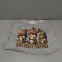 But First Coffee Gnome For Coffee Lover Caffeine Barista Sweatshirt, XL