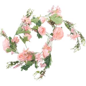 Artificial Rose and Peony Garland Faux Flower Vine for Home Decor Wedding Arches and Party Decorations Beautifully Realistic Lightweight Easy to