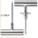 Flat Tire Repair Kit with Plugs 31 Pcs for Car, Motorcycle, ATV, Jeep, Truck, Tractor Flat Tire Puncture Repair