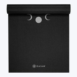 Gaiam Yoga Mat - Premium 6mm Print Extra Thick Non Slip Exercise & Fitness Mat for All Types of Yoga, Pilates & Floor Workouts (68"L x 24"W x 6mm Thick)