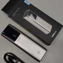 CUKTECH 10 Power Bank 10000mAh, 100W USB C Portable Charger with Smart Display, PD3.0 Fast Charging External Battery Pack for iPhone 16/15/14/13, Samsung, MacBook, Dell, Steam Deck and More