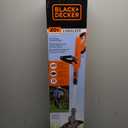 BLACK+DECKER 20V MAX Cordless String Trimmer, 2 in 1 Trimmer and Edger, 12 Inch, Battery Included (LST300)