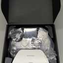 ManbaOne Interactive Screen Wireless Gaming Controller for PC/Switch/Switch 2/iOS/Android,Hall Effect Stick & Trigger,RGB Lighting,Remappable Buttons,1800mAh with Charging Dock (White)