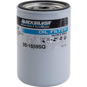Quicksilver 16595Q Oil Filter for MerCruiser High Performance V-8 Engines