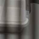 Citylife 17 QT Plastic Storage Box with Removable Tray Craft Organizers and Storage Clear Storage Container for Organizing Bead, Tool, Sewing, Playdoh