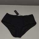 Tempt Me Women Mid Waist Bikini Bottoms - Full Coverage Bathing Suit Swim Bottom Swimsuit Swimwear, Size M