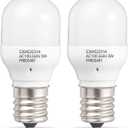 2 Pcs 5304522314 Refrigerator LED Light Bulb for Frigidaire, KEI D28X KEL 2816X Light Bulb 3W Base E17 AC100-265V