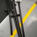 DUMOS Double Hammock with Space Saving Stand, Heavy Duty Steel Frame, Portable for Outside & Indoor Use, 450lbs Capacity, Easy Assembly, Carrying Bag Included, Blue (96IN)