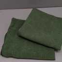 MIULEE Moss Green Couch Pillow Covers 20x20 Inch, Set of 2 Soft Chenille Decorative Square Throw Pillow Covers Farmhouse for Sofa Living Room Bed
