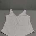 SAUNGKUAI Women’s Bodysuit Sexy Plunge Deep V Neck Backless Sleeveless Tank Thong Body Suits Outfits for Going Out, L