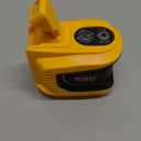 Portable Power Inverter Compatible with DeWALT 20V,Ecarke Real 200W Outdoor Generators with 2 USB&Type-C&AC,DC 20V to AC 110V Portable Power Station, Charger Adapter Battery Powered Outlet(no battery)