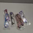 Gaoye 0.5 Reading Glasses for Women, 6 pack Fashion Readers for Women Men Spring Hinge Eye Glasses, Blue Light Reading Glasses (*C1 Mix Color)