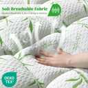 3 Inch Mattress Topper - Viscose Made from Bambu,(King,78"x80")