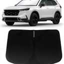Windshield Sun Shade for Honda CR-V 2023 2024 2025, Car Front Window Sunshade with 240T Sun Visor Protector Blocks UV Rays Heat Sun Shield Accessories (Honda CRV)