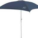 Taylor Made Anchorshade III Boat Shade, Navy, 6' x 6', Adjustable Aluminum Pole to 8 Feet, UV-Treated Fade-Resistant Nylon, Market-Style Top, Carrying Case, Fits Most Boats and Benches – 22046