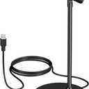 Aokeo USB Microphone, Gaming Microphone for PC with Volume Control Buttons for Recording,Podcasting,Streaming,YouTube,PS5 PS4 Mac Laptop (AK-2)