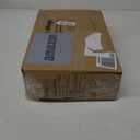 Large White Lamp Shades Set of 2, 12"Top x 16"Bottom x 11"High, Natural Linen Hand Crafted, Drum Lampshades for Floor Lamps Table Lamps, Spider, Harp Holders Included, Easy Assembly Required