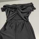 Atyfuniby One Piece Jumpsuits for Women - Sexy Off The Shoulder Twist Front High Waisted Bodycon Rompers Club Night Outfits, S