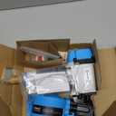 BHTOP CN45N Roofing Nailer, 15 Degree Roofing Nail Gun, 3/4-Inch to 1-3/4-Inch Coil Nails, 120-pcs Load Capacity Coil Nailer in Blue