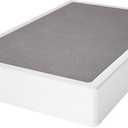 RLDVAY Twin-Box-Spring, 9 inch Metal Twin-Size Box-Spring Only, Heavy Duty Box Spring Twin with Fabric Cover, Easy Assembly, Non Slip, Noise Free