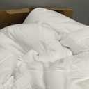 Bedsure Comforter Duvet Insert - Quilted Comforters Twin Size, All Season Duvet, GentleSoft Down Alternative Bedding, with 8 Tabs, Gifts for Women/Men, White, Twin 88 x 68 Inches