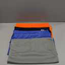 5 small dry towels, Mix Colors: green, blue, orange, navy blue