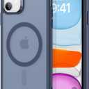 ESR for iPhone 11 Case, Compatible with MagSafe, Shockproof Military-Grade Protection, Magnetic Phone Case for iPhone 11 Case, Frosted Blue