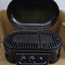 Coleman RoadTrip 225 Portable Tabletop Grill, 2-Burner Gas Grill with Matchless Ignition & Adjustable Temperature Control, 11,000 BTUs of Power for Grilling, Tailgating, Camping, BBQ, & More (Red)
