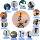 Camping Lantern, USB Rechargeable Magnetic Camp Flashlight, Mini Camp Light for Power Outages and Emergencies, Hiking(TD-A2-1)