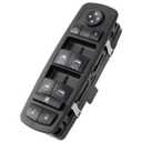 Power Window Switch Driver Side Master Control Button Compatible with 2012-2014 Chrysler Town & Country, Dodge Grand Caravan, Dodge Ram 1500 2500 3500, Replaces# 68298866AA, DWS1711
