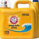 ARM & HAMMER Liquid Laundry Detergent, Clean Burst Fresh, 170 fl oz, 170 Loads