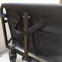 Wagons Carts Foldable, Collapsible Wagon with Wheels  Foldable Wagon for Groceries,Picnic,Beach,Camping, Small Hauls, Apartment Moving Storage, Portable Utility Folding Wagon Cart, 360lbs, Black