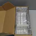 Cisily Silver Sponge Holder for Kitchen Sink, Sink Caddy Organizer with High Brush Holder, Kitchen Countertop Organizers and Storage Essentials, Rustproof 304 Stainless Steel, Soap Dispenser Organize