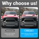Hood Protector Compatible with 2009-2018 Dodge RAM 1500 Hood Deflector Upgraded TPE Shield Replacement for 2009-2018 Dodge RAM Accessories