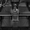 Floor Mats for Nissan Rogue 2014-2020, All Weather Floor Mats Trunk Cargo Liner and Door Sill Guards Accessories, Full Coverage Set (Not for Sport)