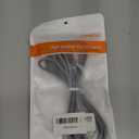 JXMOX USB Type C Cable (6.6ft 2-Pack), USB A to USB C 3A Fast Charging Cord Compatible with iPhone 15 16 Pro Max, Samsung Galaxy S22 S21 S20 Ultra S10 S9 S8, Note 10 9 8 A80 A70, USB C Charger (Grey)