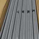 Amazon Basics Collapsible Fabric Storage Cube Bins Organizer with Handles, Sturdy, Gray, 13-x-13-x-13-inch, Pack of 6