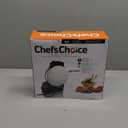 Chef'sChoice Ice Cream Cone Maker WaffleCone Express With Nonstick Heating Plates Instant Heat Recovery Creates Delicious Homemade Sugar and Waffle Cones Easy to Clean, 1050-Watts, Silver