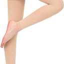 20-30 mmHg Compression Stockings for Women & Men,Thigh High Medical Compression Socks,Support Graduated Compression Hose Sock for Treatment Varicose Veins Swelling-Closed Toe/Open Toe/Footless, Size: Large
