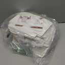 100 Pcs Individual Cookie Boxes 4 1/2" x 4 1/2" x 1 1/5" Small Gift Boxes Single Bakery Box for Christmas Valentine's Mother's Day