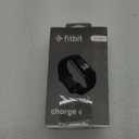 Fitbit Charge 6 Fitness Tracker with Google apps, Heart Rate on Exercise Equipment, 6-Months Premium Membership Included, GPS, Health Tools and More, Obsidian/Black, One Size (S & L Bands Included)