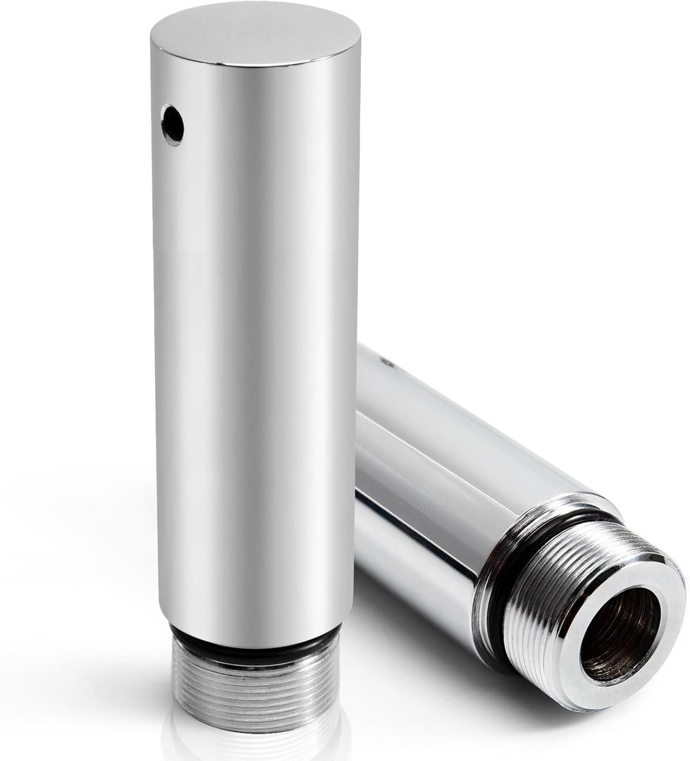 39mm Fork Tube 5" Extension Kit Chrome Compatible With Harley Sportster 883 1200 XL Dyna Glide  FXR